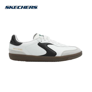 Giày Thể Thao Nam Skechers Court Classics Hotshot Claspe - 254155-WBK Air-Cooled Memory Foam