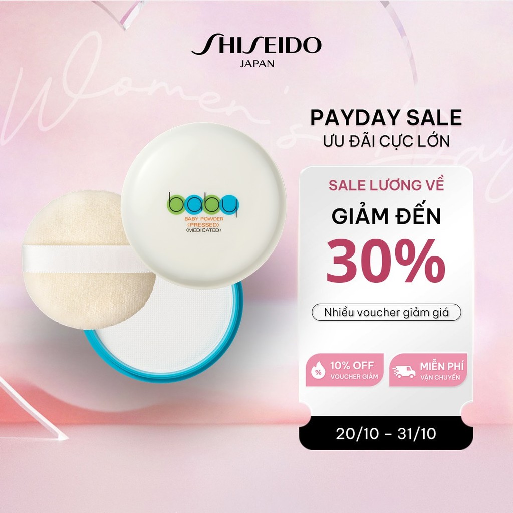 SHISEIDO JAPAN Phấn Rôm Em Bé [Bởi SHISEIDO JAPAN Group Store] 50g