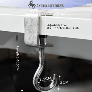 Onetimingfine Có Thể Điều Chỉnh Xoay Được Có Thể Tháo Rời Bàn Cạnh Lưu Trữ Móc Văn Phòng Máy Tính Để Bàn Trường Văn Phòng Học Sinh Túi Nước Móc VN