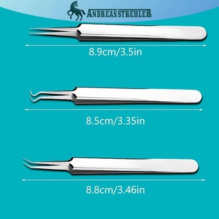 Onetimingfine 8CM Cell Mụn Đầu Đen Kẹp Nhíp Thẩm Mỹ Viện Cạo Đặc Biệt Đóng Hiện Vật Hỗ trợ giảm mụn Dụng Cụ VN