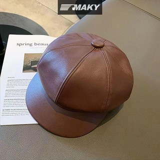 Newwellknownepic Nữ Thời Trang Beret Chắc Chắn Mũ Nồi Da Nghệ Sĩ Pháp Ấm Mũ Bò Nữ Mũ Bé Gái VN