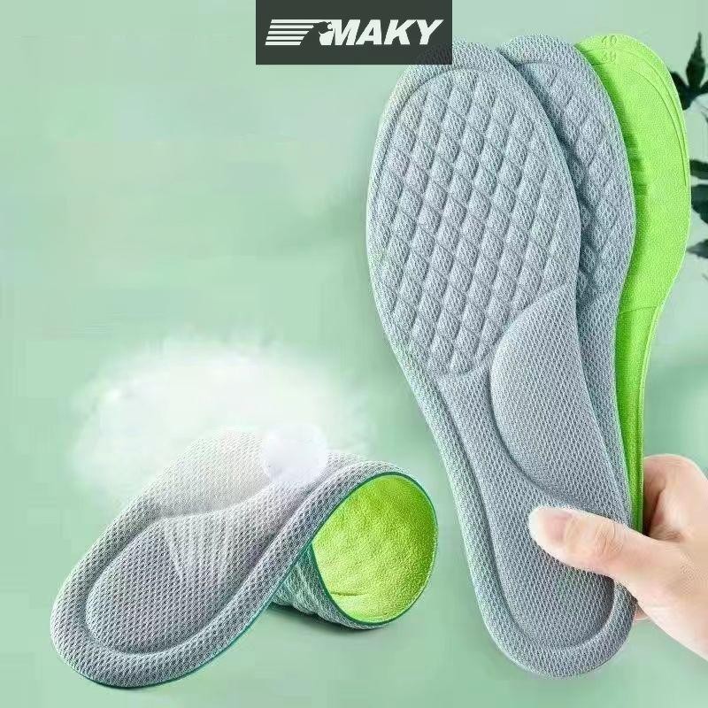 Newwellknownepic 2 Chân Chỉnh Hình Đế Giày Chạy Bộ Bộ Nhớ Mềm Xốp Đế Cho Giày Nam Nữ Khử Mùi Thấm Hút-Áo Massage Thể Thao Đế VN