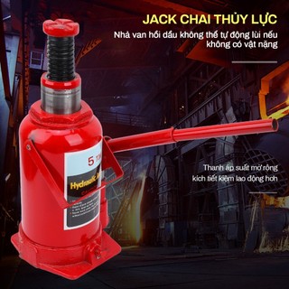 Kích Thủy Lực- Con Đội Thủy Lực 2 Tấn 5 Tấn 8 Tấn 10 Tấn Kích Ô Tô - Con Đội Thuỷ Lực.