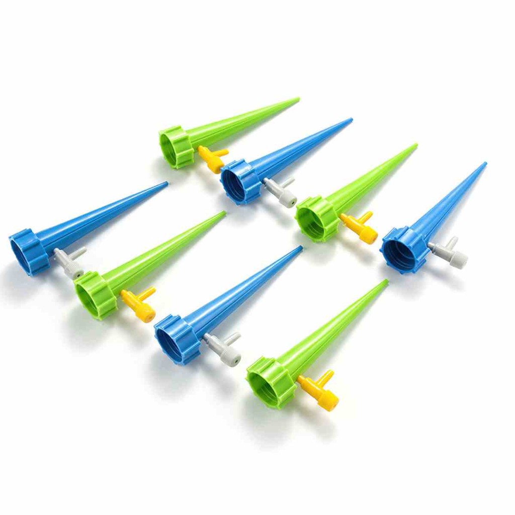 Set 10 Vòi tưới cây nhỏ giọt tự động gắn chai nhựa tiện dụng