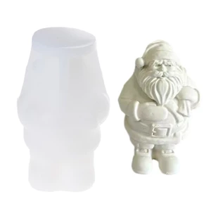 XGB Ông Già Noel Thơm Khuôn DIY Nhựa Epoxy Khuôn Trang Trí Bàn Khuôn