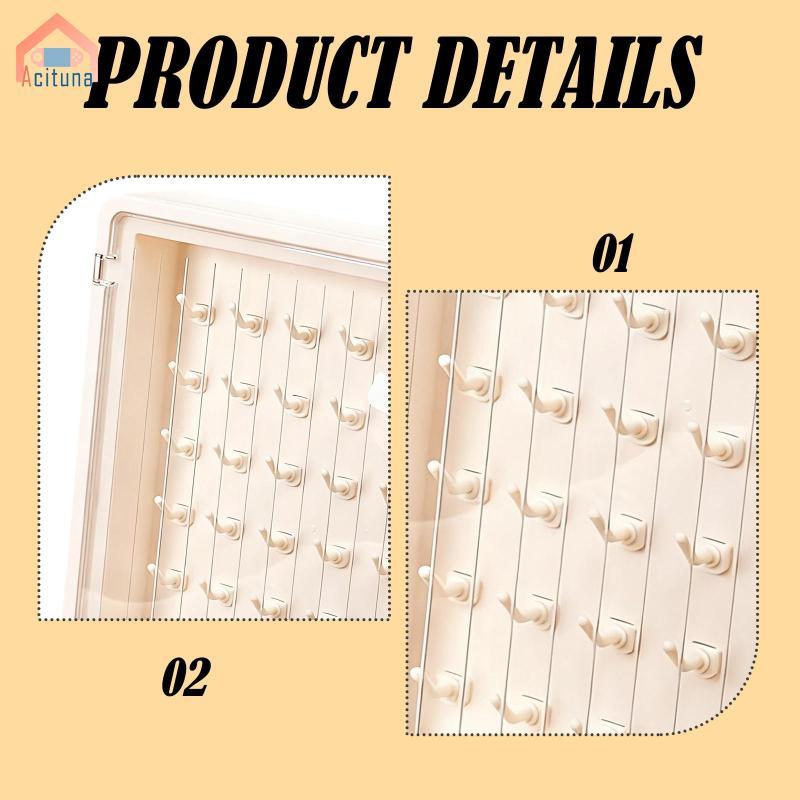 Piping Tip Sắp Xếp Hộp Độ Bền Cao Cấp Dễ Dàng Lắp Đặt Tiết Kiệm Không Gian Chắc Chắn Dung Tích Lớn Treo Tường Hộp Bảo Quản