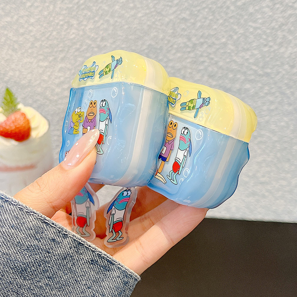Vỏ AirPods 3D Cat Leopard In Hình Hoạt Hình + Mặt Dây Chuyền Cho AirPods Pro3 4 / 3 / 2 / 1 Vỏ Tai Nghe Pro Pro2