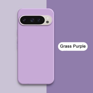 Tương thích với Google Pixel 10 9 8 7 Pro XL 9A 8A 7A Vỏ mềm sang trọng Vỏ điện thoại silicon lỏng hình vuông nguyên bản sang trọng