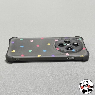 Ốp Sương Tuyết Cho Redmi 15 15C Note 15 Pro Plus A5 K80 Pro Ultra Turbo 4 Pro + 5G 4G Ốp Lưng Mờ Dễ Thương Ins Phong Cách Nhiều Màu Sắc Trái Tim Tình Yêu Vỏ Điện Thoại Túi Khí Mềm