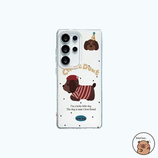 Dành Cho OPPO Find X8 X8S Pro Ultra Plus A15 A15S A92 A72 A52 A9 A5 A31 A5S A3S A12 A12S A12E R17 F11 F7 Ốp Điện Thoại Dachshund Chó Con Chấm Bi Nhãn Vỏ Hoạt Hình