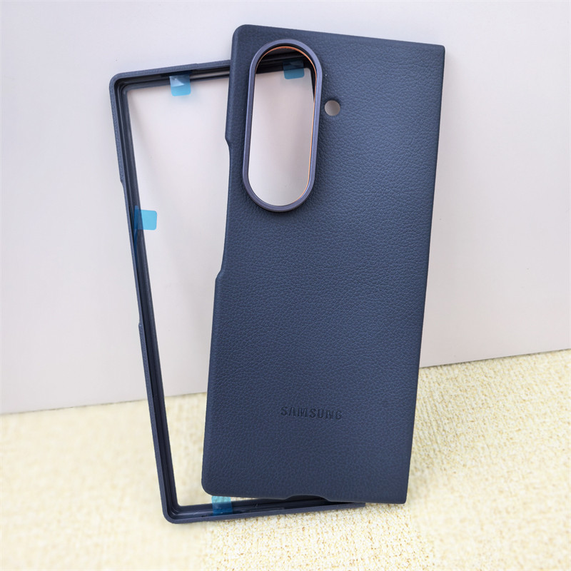 Bao Da Chính Hãng Từ Tính Samsung Galaxy Z Fold 7 5G Cho Vỏ Điện Thoại Fold7 Sạc Không Dây Mặt Sau Bảo Vệ Vỏ