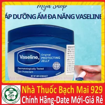 [vaselin] Sáp dưỡng ẩm Vaseline đa năng Mỹ (Dưỡng mềm môi, Dài mi...)