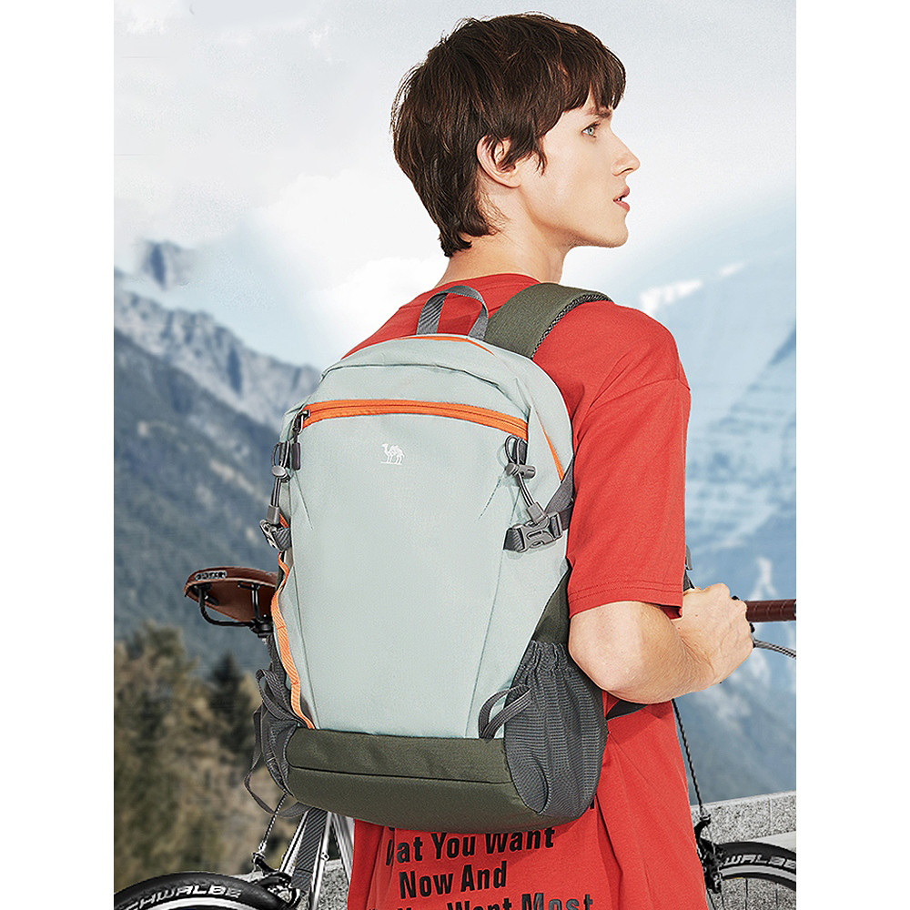 CAMEL CROWN Ba lô 18L công suất lớn ba lô đi bộ đường dài leo núi túi