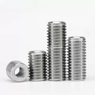 Tay áo bảo vệ ren bằng thép không gỉ 304, đai ốc ren bên trong, đai ốc chèn M8 / M10 / M12 【 JYD-ZZ-Z】