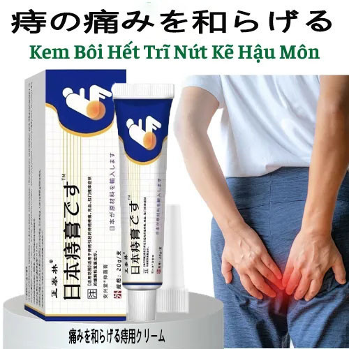 Kem Bôi Trĩ Nhật Bản SHORIN-Kem SHORIN Cải Thiện Tình Trạng Trĩ Ngoại Trĩ Nội Ngoại