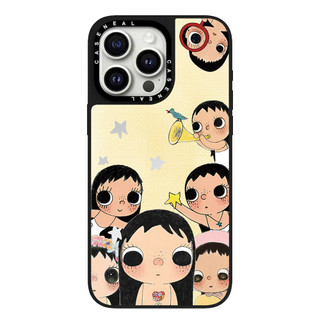 CASENEAL Cô Gái Dễ Thương Gương Chất Lượng Cao Ốp Lưng Điện Thoại Thích Hợp Cho iPhone 17ProMax 17pro 17 air 16promax 16 15promax 15 14promax 13 13promax Ốp Lưng Cứng Chống Rơi Thời Trang