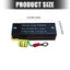 Btsg Bộ dây RJ45 kim loại màu đen có dây nối đất cho tủ Gigabit Giá cáp Dây và hướng dẫn cáp Rout