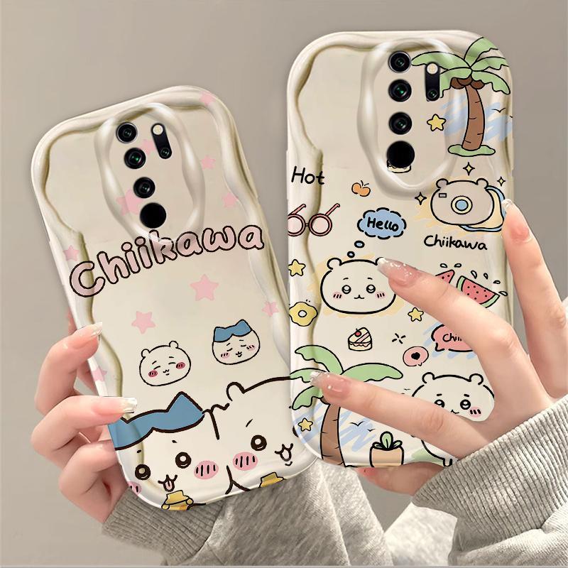 Thích hợp cho Redmi 9 Prime Note 8 Pro 3D Phim hoạt hình nghệ thuật TPU mềm Usagi Chii Kawa Vỏ điện thoại chống sốc
