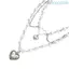Unstop * Ngọc Trai Trái Tim Xương Đòn Dây Xích Nhiều Lớp Choker Với Mặt Dây Chuyền Tình Yêu Phụ Kiện Hợp Thời Trang