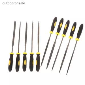 10 Bộ Kim Thép Carbon Cao Cấp Có Tay Cầm Chống Trơn Trượt Cho Mẫu Gỗ Nhựa FSI