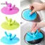 GCDHome Silicone Chống Thấm Nước Bồn Rửa Cắm Đa Năng Nhà Bếp Nhà Vệ Sinh Phòng Tắm Tắm Bồn Tắm Thoát Nước Chặn Dụng Cụ Dễ Thương Bồn Rửa Nước Nóng