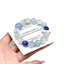 Năm Yếu Tố Boudoir Aquamarine Pha Lê Trắng Dây Tự Nhiên Kyanite Dây Xanh Series Bổ Sung Kho Báu Miễn Phí Pha Lê Mật Ong Thủy Thủ Quà Tặng
