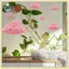 B & N Toilet Stier Glow in the Dark Pink Clouds Đề can dán tường tự dính có thể tháo rời để trang trí phòng trẻ em.