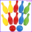 1 Bộ Bowling Trong Nhà Cho Trẻ Em Chân Nhựa Và Vui Nhộn Cho Bé Trò Chơi Bowling Đồ Chơi Trò Chơi Bowling Cha Mẹ-Con Đồ Chơi Bowling Thể Thao Trong Nhà Kevga