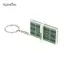 AqToCna 1 Chiếc Móc Khóa Tennis Lưu Niệm Mini Tennis Mặt Dây Chuyền Lập Thể Bàn Tennis Ba Chiều Acrylicper Cá Tính Móc Khóa AqToCna