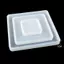 Luckyew Vuông Silicon Đúc Epoxy Khuôn Cho DIY Khay Nhựa Coaster Trang Sức Khuôn TQ