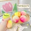Ngộ nghĩnh Đào Hình Bóp Đồ Chơi Mềm Tăng Chậm Căng Thẳng Fidget Đồ Chơi Cho Mọi lứa tuổi Thư Giãn Hàng Ngày Sử Dụng