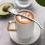 Thìa mèo dễ thương bằng thép không gỉ Thiết kế hoạt hình cấp thực phẩm để khuấy trà cà phê Món tráng miệng Sử dụng hàng ngày
