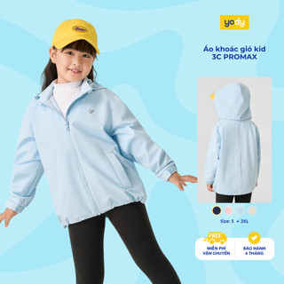 Áo Khoác Gió Trẻ Em 3c Promax YODY cản gió cản bụi KCJA25F093