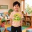 Áo thun trẻ em học sinh tiểu học hình khủng long mềm mại Size 90-150