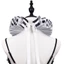 THEGIRL8B Xiếc Chú Hề Cổ Xù, Cổ Xù Cổ Điển Có Thể Tháo Rời, Trang Phục Victoria Sang Trọng Cosplay Retro Phục Hưng Cổ Giả Carnival