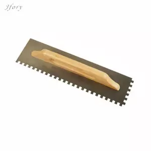 Jfory Ngói Grout Scraper Tay Cầm Bằng Gỗ Khắc Trowel Sàn San Bằng Dụng Cụ Cho Gia Đình Ngói Làm Việc