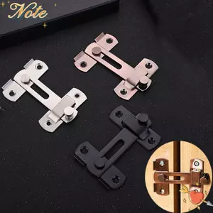 NOTE1 Cửa Bu Lông Giá Đỡ Khóa Cổng Im Lặng Khóa Phần Cứng Bằng Thép Không Gỉ Phụ Kiện Tủ Bắt