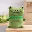 QEARY Túi đựng tai nghe hình động vật, Ví đựng tiền xu hoạt hình sang trọng lông tơ, Túi xách tay mềm mại dễ thương cỡ nhỏ quyến rũ bên ủng hộ