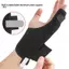 JULYHOT Kẹp Ngón Tay Nhỏ Dây Đeo Ngón Tay Tấm Nhôm Hỗ Trợ Vỏ Bánh Ten Găng Tay Bảo Vệ Ngón Tay Nhỏ Bảo Vệ Cổ Tay Massivedeals