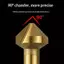GE Chamfering End Mill Cutter 90 Độ 3 sáo Chân tròn Quà tặng thiết thực cho thợ mộc thợ mộc DIY Người đam mê VN