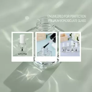 MAKY Chai Sơn Móng Tay Có Thể Đổ Lại 5ml 8ml 10ml 15ml Tích Hợp Bàn Chải Trong Suốt Paing Cho UV Gel Ba Lan Bảo Quản Thiết Kế Di Động VN