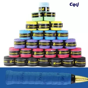 CQCJ Vợt Grip Tape, Nhung Touch Dry Feel Vợt Overgrip, Loại Mỏng Hấp Thụ Độ Ẩm Tay Bọc Tay Cầm Cầu Lông Grip Băng Tennis Overgrip