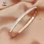 Ins Phong Cách Hợp Thời Trang Kẻ Sọc Zircon Thép Titan Nhẹ Sang Trọng Lắc Tay Thời Trang Tinh Tế Vòng Tay Dành Cho Nữ Người Đàn Ông Quyến Rũ Trang Sức Đơn Giản [Mina]