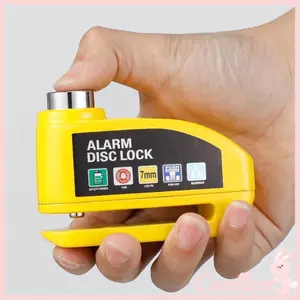 COO Đa Năng Xe Máy Xe Đạp Khóa Phanh Đĩa Báo Động Di Động Đĩa Bánh Xe Chống Trộm