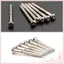 COO 6 Chiếc Bass Khóa Cung Cấp Dây Khóa Gắn Vít Có Rãnh Cho Yên Cầu