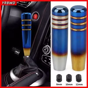 Núm chuyển số bánh răng ô tô YRBWD, Nhôm với 3 bộ điều hợp Núm đòn bẩy sang số, Tay cầm thủ công 9 / 13CM đa năng Bộ chuyển số mở rộng cho xe tải tự động