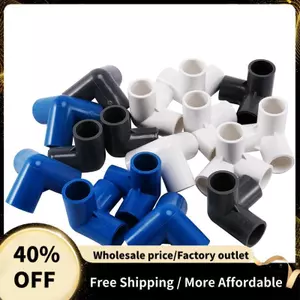 16 Chiếc Nhựa PVC 20 Mm Ống Tee Kết Nối 3 Chiều Khớp Cho Vườn Tưới Tưới Ống Adapter Ống Phần Dụng Cụ