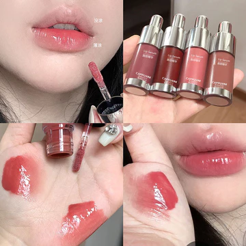 | 【his romand】 | ♀Kabu Winnie Son Tinh Chất Son Bóng Lớp Son Bóng Nước Bóng Dưỡng Ẩm Môi Dudu Chống Dính Cốc Trang Điểm Dầu Môi♒