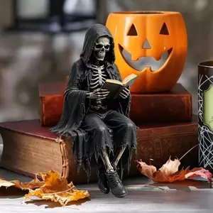 Gothic Dark Fantasy Hình Gothic Kệ Sách Gothic Trang Trí Giả Tưởng Ma Quái Áo Bức Tượng Cho Kệ Để Bàn Để Bàn Tủ Sách Góc shopidaevn