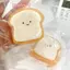 Bánh mì nướng Kawaii Bóp Đồ chơi giảm căng thẳng phục hồi chậm Mô phỏng Món tráng miệng Đồ chơi nhồi bông Quà tặng sinh nhật Đồ chơi thần tài